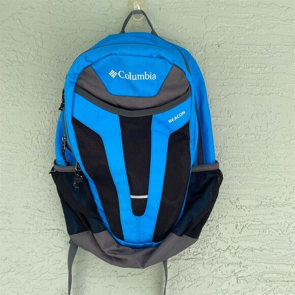 Columbia Beacon Daypack Backpack Blue 24L Unisex Everyday Use - Picture 1 of 12